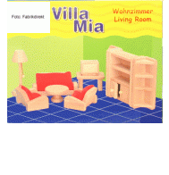 Puppenhaus-Wohnzimmer